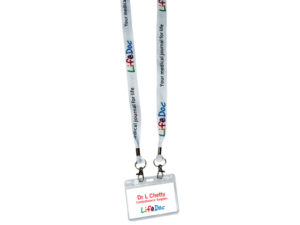 20Mm Dye Sublimation Open Lanyard With Pouch