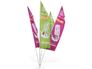 Champion 4 Flag Fountain 6M Large (1M X 4M Flags)