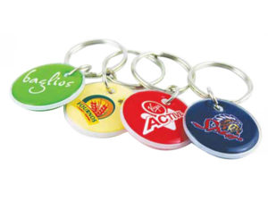Circle Plexi Keyring