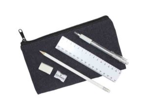 Denim Pencil Stationery Set