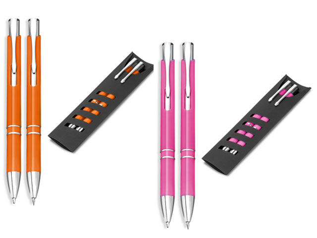Elektra Ball Pen And Clutch Pencil Set - Image 3