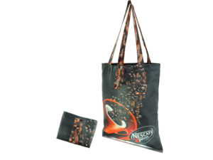Indigo Full Colour Foldable Shopper