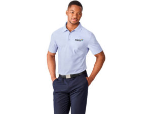 Jacquard Mens Golf Shirt