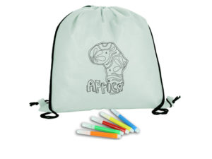 Kids Colouring Drawstring Bag
