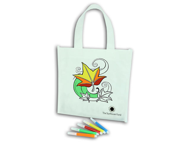 Kids Novelty Colouring Bag