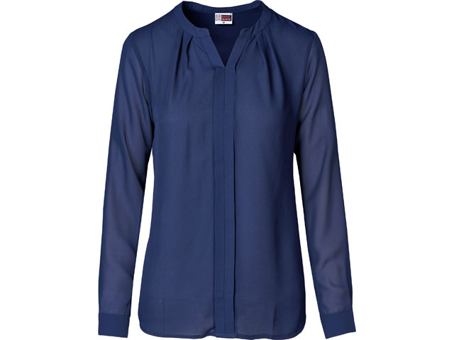 Ladies Long Sleeve Zenobia Blouse - Image 3