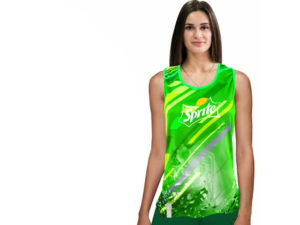 Ladies Racerback Moisture Management Top With Reflective Strip