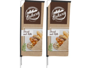 Legend 2M Telescopic Flying Banner (Set Of 2)