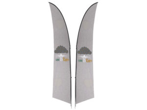 Legend 3M Arcfin Double Sided Flying Banner