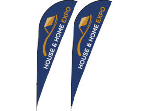 Legend 4M Sharkfin Flying Banner (Set Of 2)