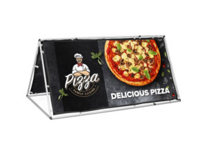 Legend A-Frame With Pvc Print 2 X 1M