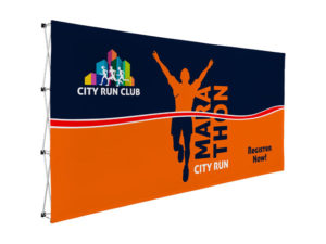 Legend Straight Bannerwall 4.45 X 2.25M