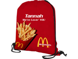 Make It Personal Nylon Drawstring With Ful Col