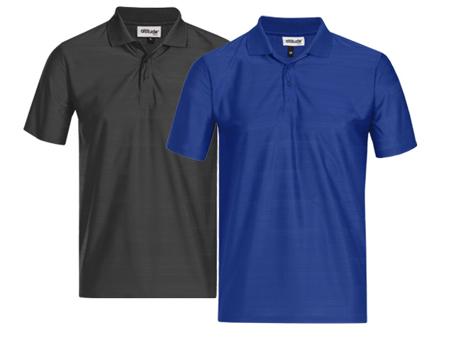 Mens Milan Golf Shirt - Image 2