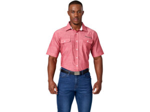 Mens Short Sleeve Windsor Shirt