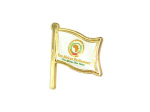 Metal Flag With Magnetic Pin