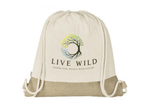 Okiyo Bijin Cotton Drawstring Bag