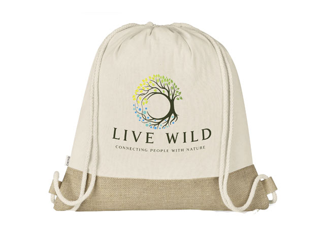 Okiyo Bijin Cotton Drawstring Bag