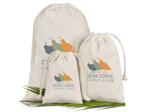 Okiyo Chikara Cotton Midi Drawstring Pouch