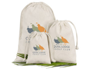Okiyo Chikara Cotton Mini Drawstring Pouch