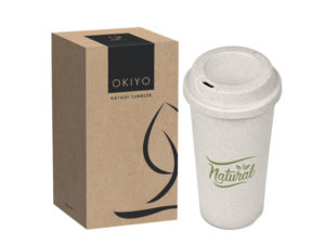 Okiyo Katagi Wheat Straw Tumbler - 450ml
