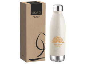 Okiyo Kimi Wheat Straw Water Bottle - 680ml