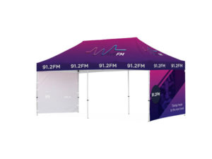 Ovation Gazebo 6 X 3M 2 Short Side Full Walls