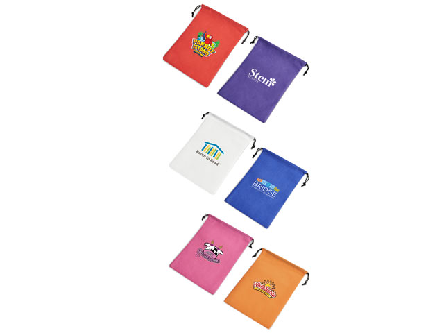 Quando Non-Woven Drawstring Pouch - Image 2
