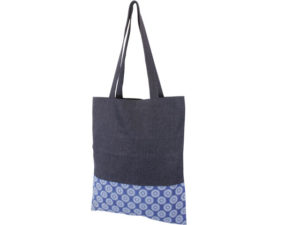Shweshwe And Denim Shopper