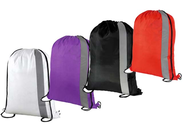 Spot On Reflective Drawstring Bag - Image 3