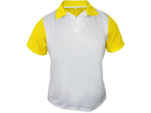 Tokyo Men's Golf shirt with colour sleeves