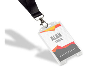 Troop Portrait Lanyard Card Holder