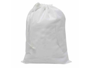 Unbranded White A4 Drawcord Bag