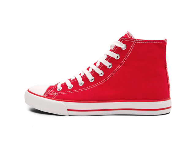 Unisex Retro High Top Canvas Sneaker - Image 3