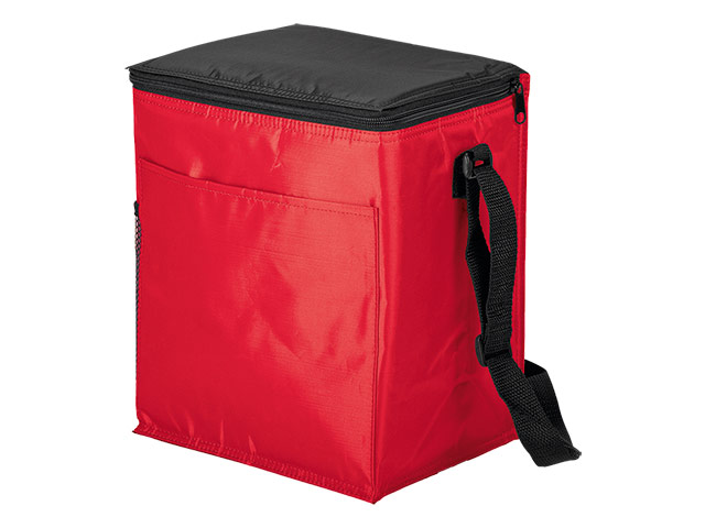 12-Can Cooler With 2 Exterior Pockets - 70D/PEVA Lining - Image 4