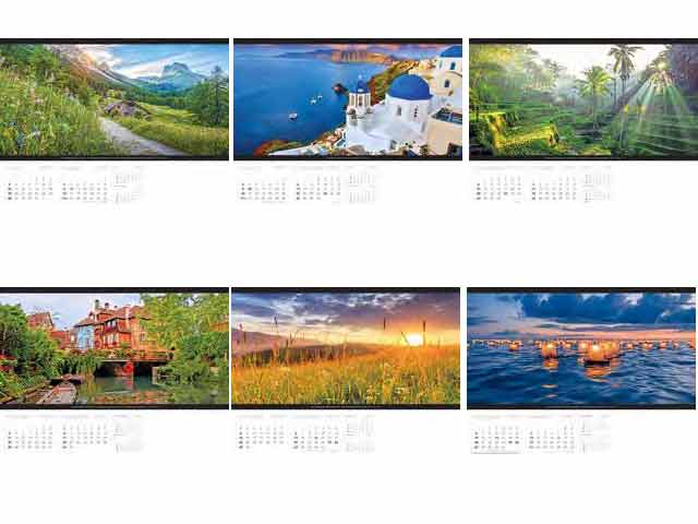 13 Page Executive Moments Wall Calendar - Image 3