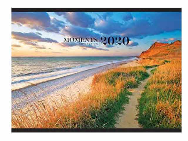 13 Page Executive Moments Wall Calendar