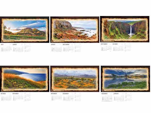 13 Page Executive Scenic Wall Calendar - Image 3