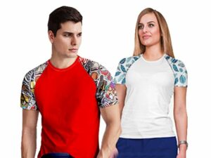 25/75 Unisex Raglan T-Shirts