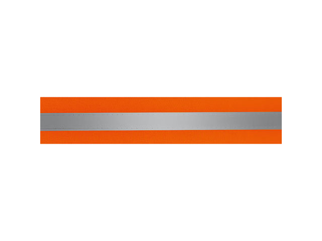 50Mm Orange and Silver Reflective Tape