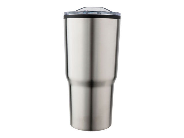 590ml Stainless Steel Mug With Clear Lid - Image 4