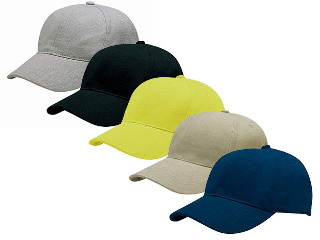 6 Panel Heavy Brushed Cotton Cap - Image 2