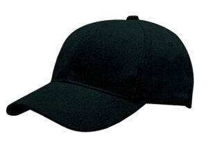 6 Panel Heavy Brushed Cotton Cap