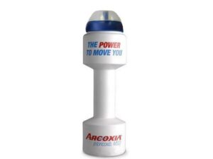 650ml Dumbell Plastic Sports Water Bottles