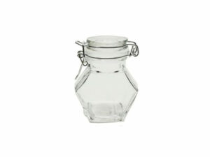 6Pack Hexagon Cliptop Jar