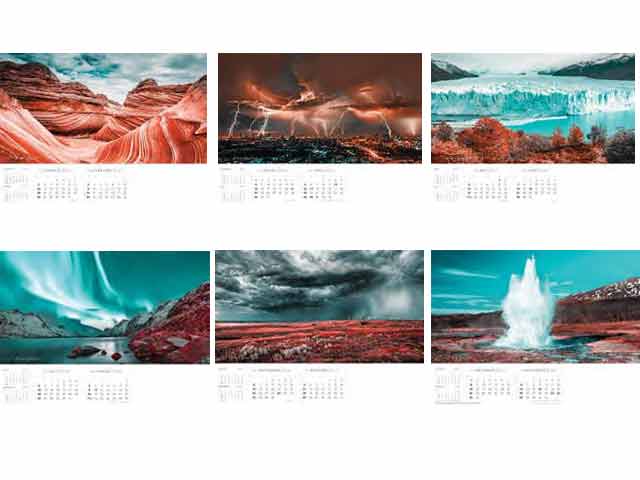 7 Page Executive Scenic Calendar - Image 2