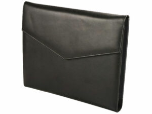 A4 Genuine Leather Stanford Tri Fold Folder