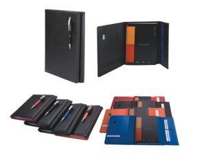 A4 Pods Manhattan Notebook With Pen Closure