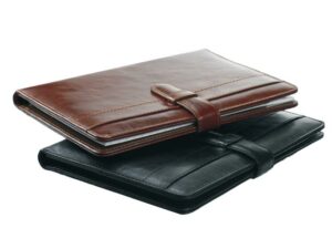 A5 Leather Folder With Tab