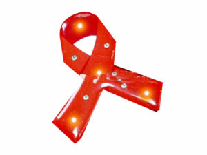 AIDS Ribbon Badge